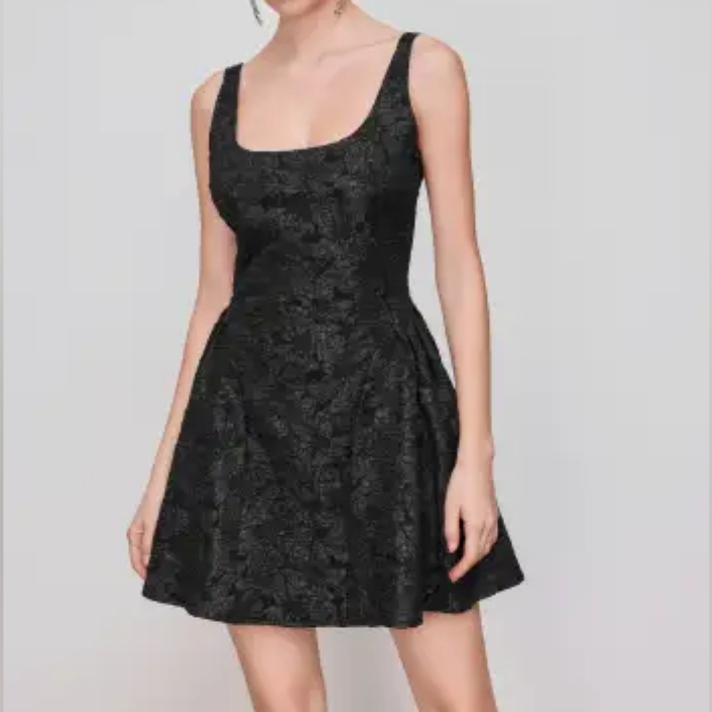 Nwt cider textured black dress size XL